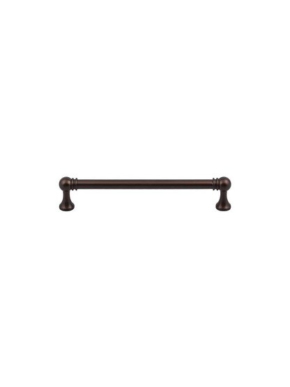 Kara Cabinet Pull - 6 5/16 inch Center-to-Center in Oil-Rubbed Bronze.